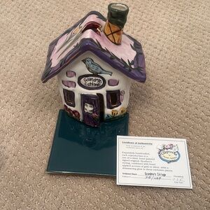 Grandma's Cottage Ceramic House by Blue Sky Clayworks